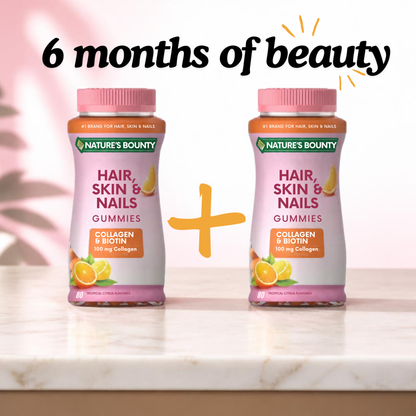 Collagen & Biotin Gummies - Tropical Flavor